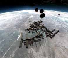 Два космических спутника столкнулись над Сибирью